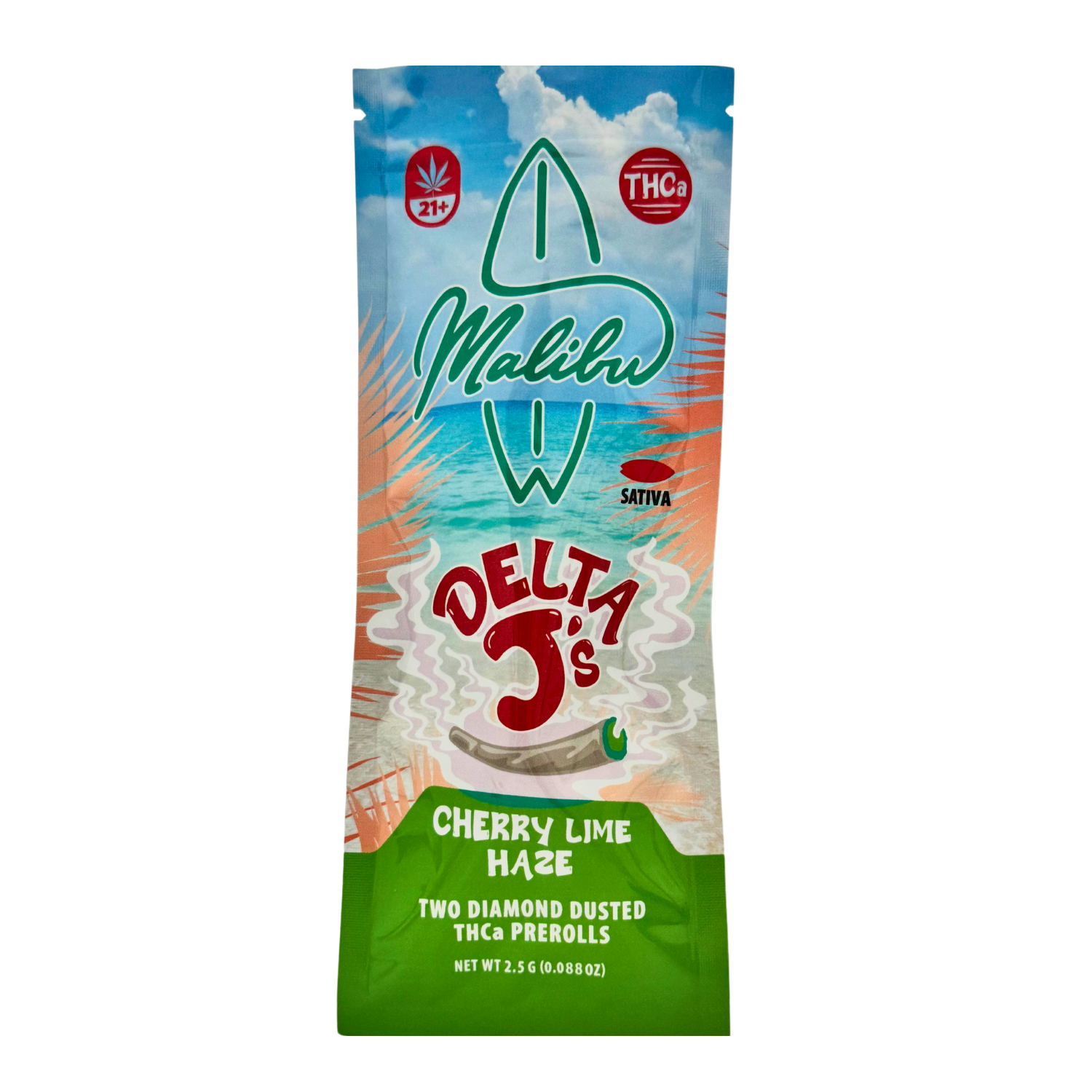 Delta J 2 Pack Cherry Lime Haze