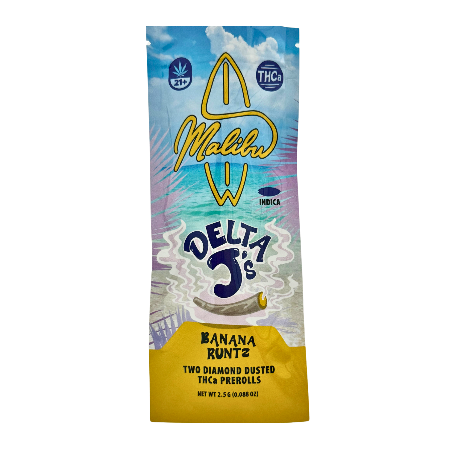 Delta J 2 Pack Banana Runtz